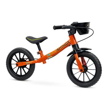 Bicicleta Nathor Balance Rocket Astro Aro 12 Rígida 1 Marcha - Laranja