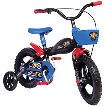 Bicicleta Styll Baby Moto Aro 12 Rígida 1 Marcha - Azul/preto