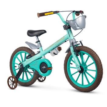 Bicicleta Nathor Antonella Vb Aro 16 Rígida 1 Marcha - Verde