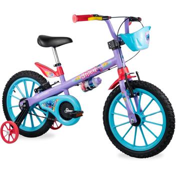 Bicicleta Nathor Stitch Vb Aro 16 Rígida 1 Marcha - Roxo