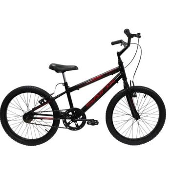 Bicicleta Saidx Muttant Aro 20 Rígida 1 Marcha - Vermelho