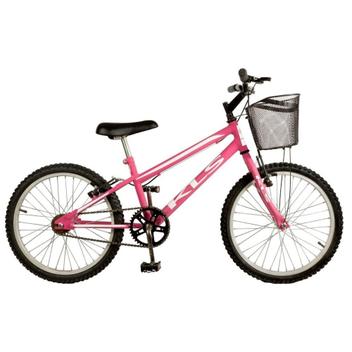 Bicicleta Kls Free Gold Vb Aro 20 Rígida 1 Marcha - Rosa/branco