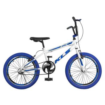 Bicicleta Kls Free Style Vb Aro 20 Rígida 1 Marcha - Branco/azul