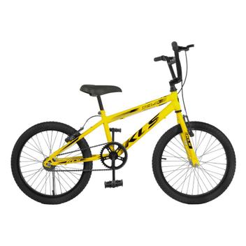 Bicicleta Kls Free Style Vb Aro 20 Rígida 1 Marcha - Amarelo/preto