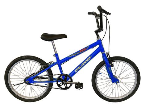 Bicicleta Dalannio Bike Freestylle Aro 20 Rígida 1 Marcha - Azul/prata