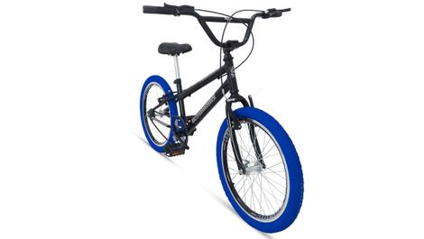 Bicicleta Ello Bike Cross Freestyle Vb Aro 20 Rígida 1 Marcha - Azul/preto