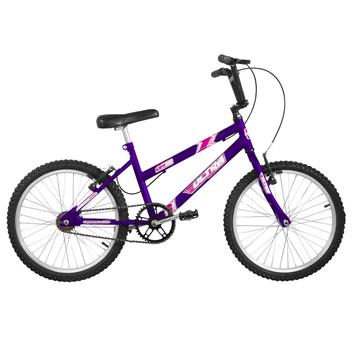 Bicicleta Ultra Bikes Pro Tork Ultra Aro 20 Rígida 1 Marcha - Branco/lilás