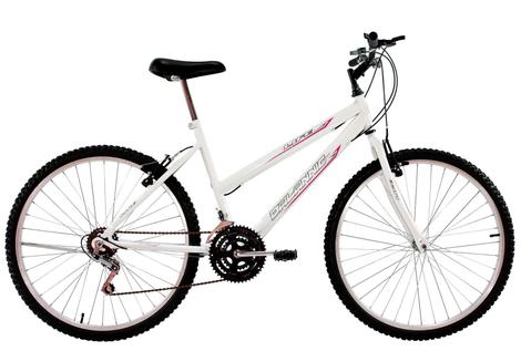 Bicicleta Dalannio Bike Life Aro 24 Rígida 18 Marchas - Branco