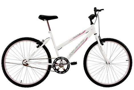 Bicicleta Dalannio Bike Life Aro 24 Rígida 1 Marcha - Branco