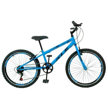 Bicicleta Kls Sport Gold Vb Aro 24 Rígida 1 Marcha - Azul/preto