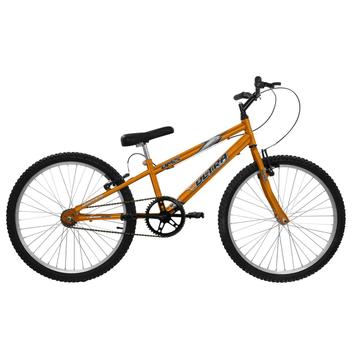 Bicicleta Ultra Bikes Chrome Line Rebaixada Vb Aro 24 Rígida 18 Marchas - Laranja