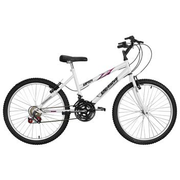 Bicicleta Ultra Bikes Pro Tork Aro 24 Rígida 18 Marchas - Branco