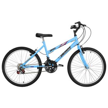 Bicicleta Ultra Bikes Pro Tork Aro 24 Rígida 18 Marchas - Azul/branco