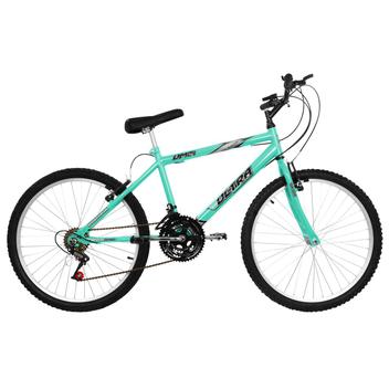 Bicicleta Ultra Bikes Pro Tork Ultra Aro 24 Rígida 18 Marchas - Verde
