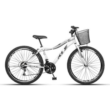 Bicicleta Kls Sport Gold Vb Aro 26 Rígida 21 Marchas - Branco/preto