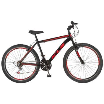 Bicicleta Kls Sport Gold Vb Aro 26 Rígida 21 Marchas - Preto/vermelho