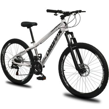 Bicicleta Dropp X Freeride Disc M Aro 26 Susp. Dianteira 21 Marchas - Branco