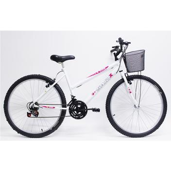 Bicicleta Saidx Muttant Aro 26 Rígida 18 Marchas - Branco/verde