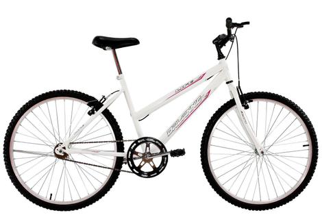 Bicicleta Dalannio Bike Life Aro 26 Rígida 1 Marcha - Branco