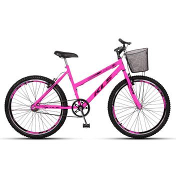 Bicicleta Kls Free Gold Vb Aro 26 Rígida 1 Marcha - Rosa/preto