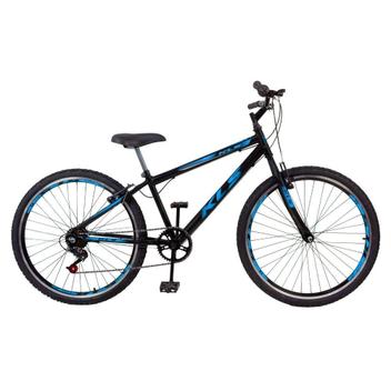 Bicicleta Kls Sport Gold Vb Aro 26 Rígida 7 Marchas - Preto/azul