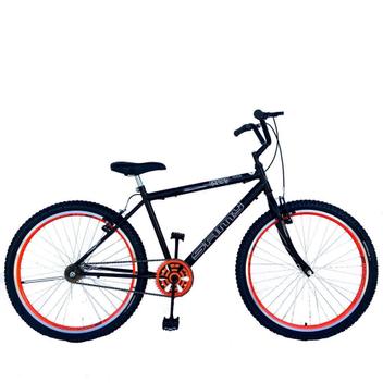 Bicicleta Polimet Mtb Vb Aro 26 Rígida 18 Marchas - Preto