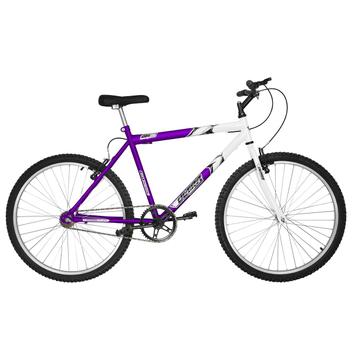 Bicicleta Ultra Bikes Pro Tork Ultra Aro 26 Rígida 18 Marchas - Branco/lilás