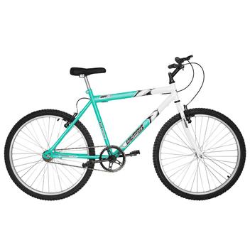 Bicicleta Ultra Bikes Pro Tork Ultra Aro 26 Rígida 18 Marchas - Branco/verde