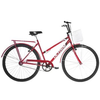 Bicicleta Ultra Bikes Pro Tork Vb Aro 26 Rígida 18 Marchas - Vermelho