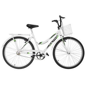 Bicicleta Ultra Bikes Summer Aro 26 Rígida 1 Marcha - Branco