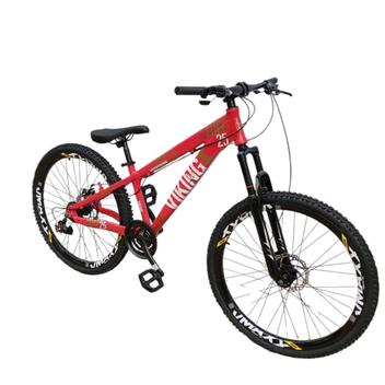 Bicicleta Aro 26 Vikingx Tuff 25 Aluminio Mtb Freeride 24v Mtb 