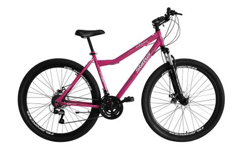 Bicicleta Status Bike Belíssima Aro 29 Susp. Dianteira 21 Marchas - Rosa