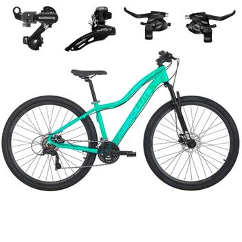 Bicicleta Absolute Hera Sport Disc M Aro 29 Susp. Dianteira 24 Marchas - Verde