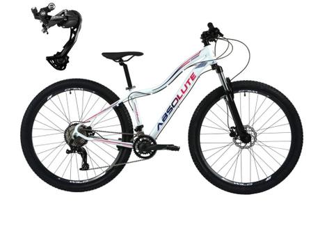 Bicicleta Absolute Mia Sport Disc H Aro 29 Susp. Dianteira 21 Marchas - Branco