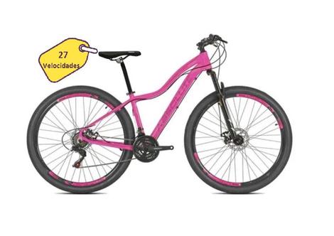 Bicicleta Absolute Hera Sport Disc M Aro 29 Susp. Dianteira 27 Marchas - Rosa