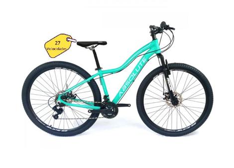 Bicicleta Absolute Hera Sport Disc M Aro 29 Susp. Dianteira 27 Marchas - Verde