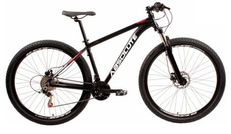 Bicicleta Absolute Nero 4 Disc H Aro 29 Susp. Dianteira 27 Marchas - Preto/vermelho