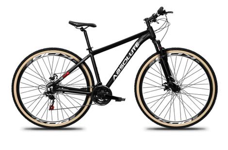 Bicicleta Absolute Nero 5 Disc M Aro 29 Susp. Dianteira 24 Marchas - Preto