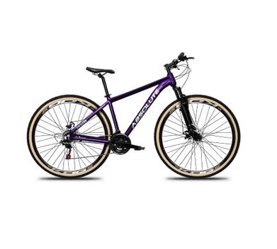 Bicicleta Absolute Nero 5 Disc M Aro 29 Susp. Dianteira 24 Marchas - Roxo