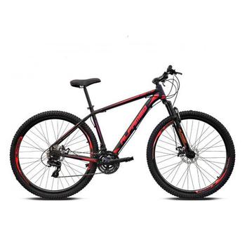 Bicicleta Alfameq Atx Disc M Aro 29 Susp. Dianteira 21 Marchas - Preto/vermelho