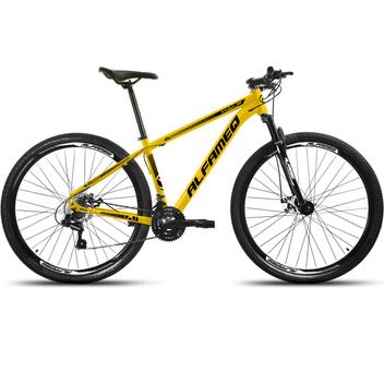 Bicicleta Alfameq Half Disc M Aro 29 Susp. Dianteira 21 Marchas - Amarelo/preto