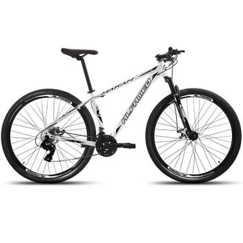 Bicicleta Alfameq Makan Disc M Aro 29 Susp. Dianteira 24 Marchas - Branco