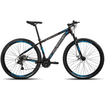 Bicicleta Alfameq Makan Disc M Aro 29 Susp. Dianteira 21 Marchas - Preto/azul