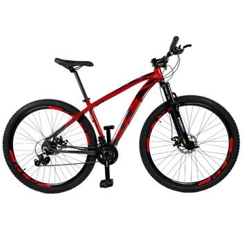 Bicicleta Kls Storm Disc M Aro 29 Susp. Dianteira 21 Marchas - Vermelho/cinza