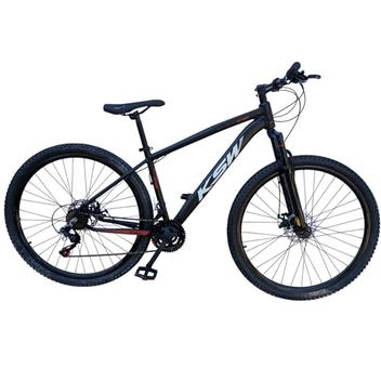 Bicicleta Ksw Xlt Disc H Aro 29 Susp. Dianteira 21 Marchas - Preto/vermelho