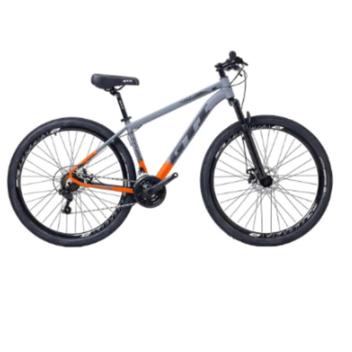 Bicicleta Gti T21 Disc H Aro 29 Susp. Dianteira 24 Marchas - Cinza/laranja