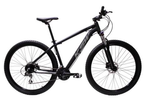 Bicicleta Ksw Xlt Disc H Aro 29 Susp. Dianteira 24 Marchas - Preto/prata