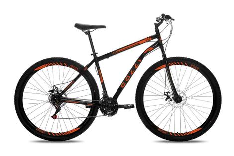 Bicicleta Colli Bike Nantes Disc M Aro 29 Rígida 21 Marchas - Preto/laranja