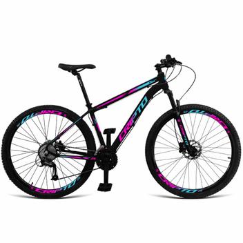 Bicicleta Aro 29 Cripto 24 Marchas Freios Disco e Suspens o