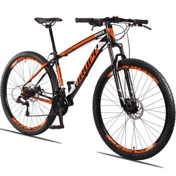 Bicicleta Dropp Race Disc H Aro 29 Susp. Dianteira 24 Marchas - Preto/laranja